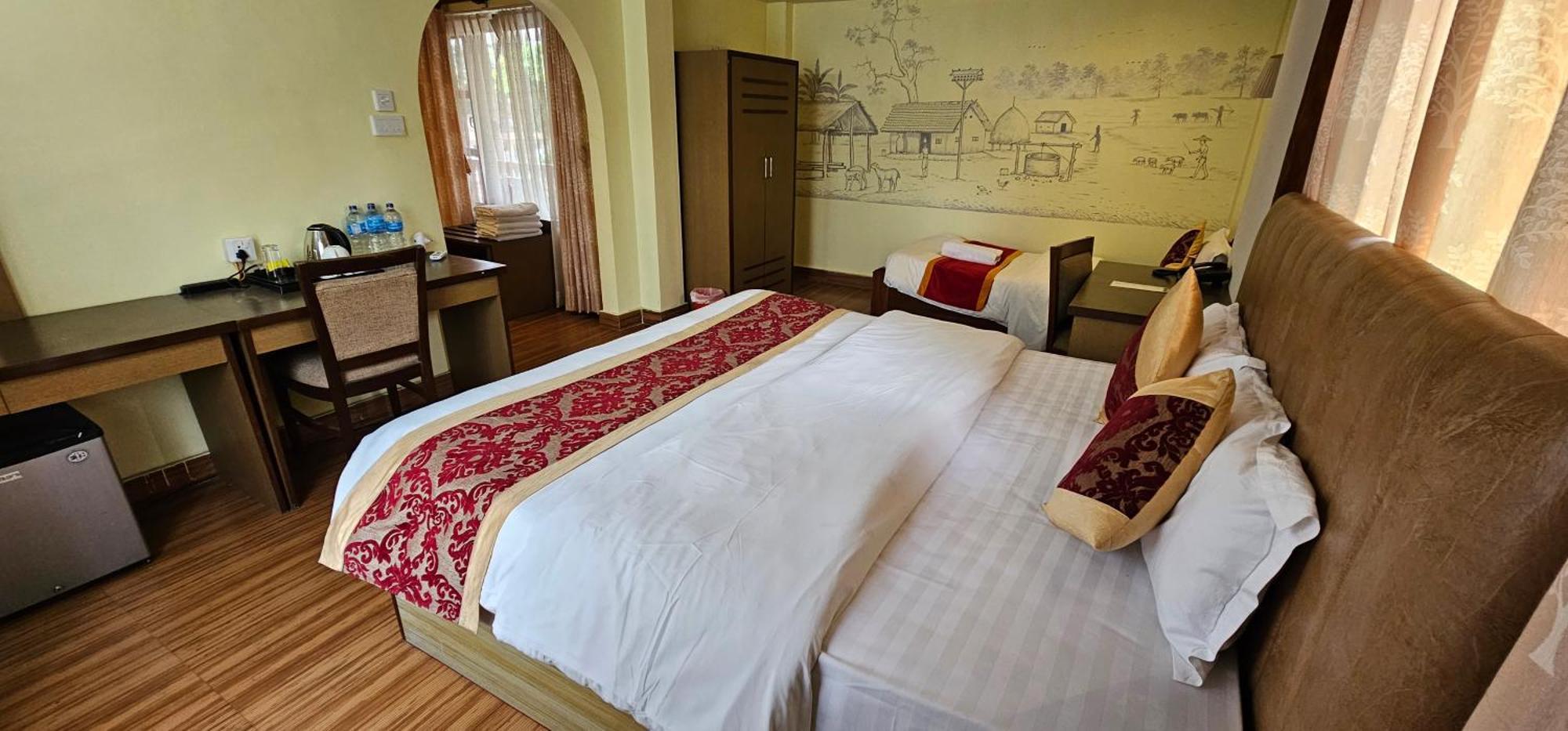 Jungle Safari Lodge- Serenity In The Wild Sauraha Quarto foto